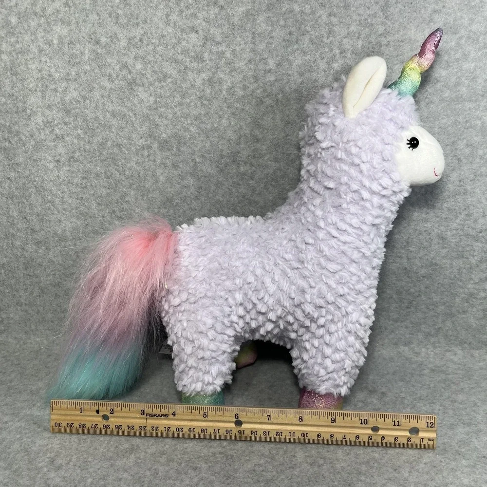 GUND Sugar Plum Unicorn Plush Stuffed Animal Rainbow Tail Sparkle Hooves‎ Pastel